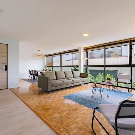 Luminous Apartment In Reforma